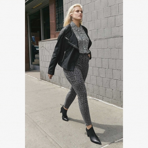 NWT Good Legs High Waist Skinny Leopard Jeans - Picture 3 of 12